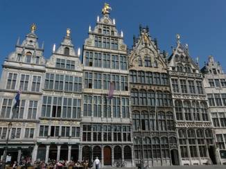 Gildenhuizen Grote Markt Antwerpen