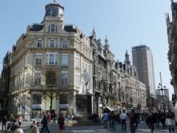 Meir, main shopping street in Antwerp