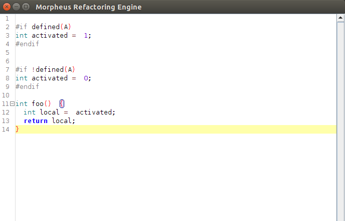 Refactor result